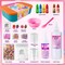 Ice Cream DIY Slime Kit, Confetti Slime Making Kit for Girls, Butter, Foam, Cloud Slime with Add-ins, Foam Balls, Charms, Party Favors Gift Toys for Kids 6-12